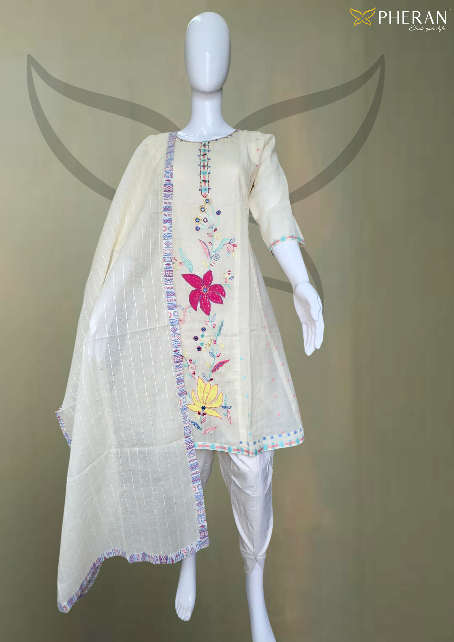 Embroidery Suit